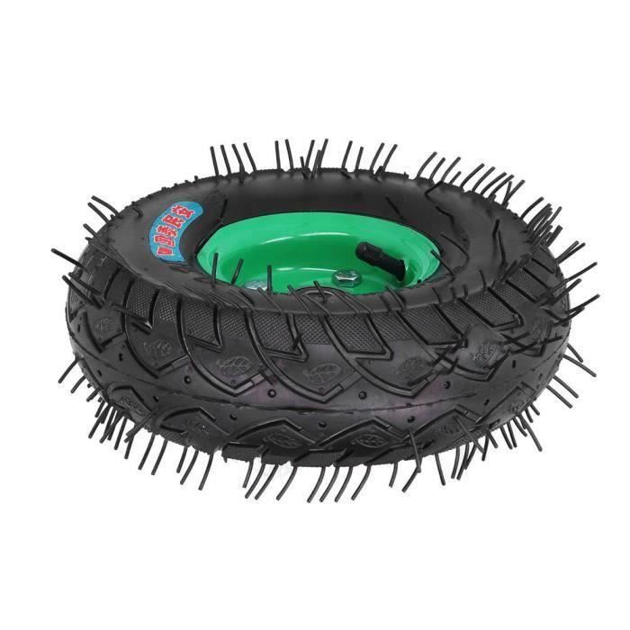 Roues De Transport Amovibles 25 Cm Pour Bateau Gonflable Et Remorque - Capacité 120 Kg, Acier Inoxydable, Pneus Larges - 11