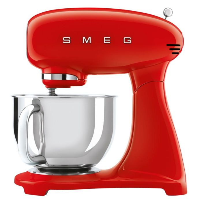 Smeg Robot Pâtissier Rouge 800W 4,8L SMF03RDEU