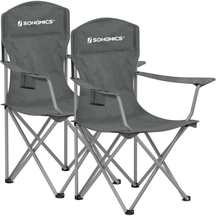 Camping Lot 2 chaises larges de camping Quechua - Équipement caravaning