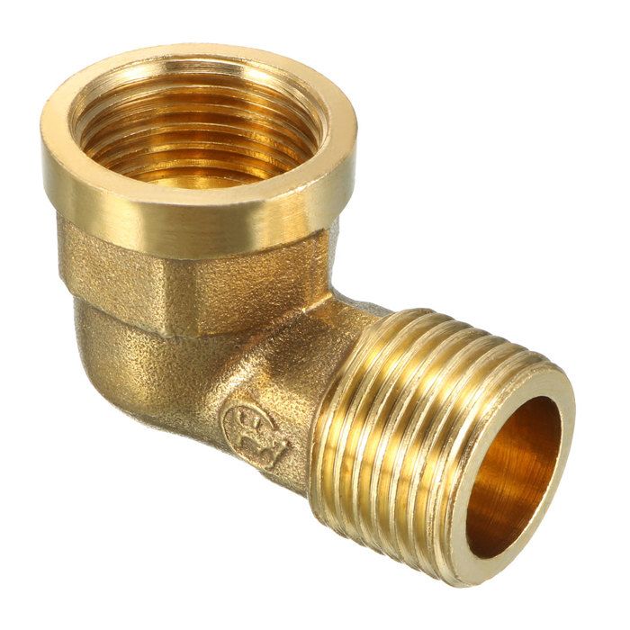 Raccordi In Ottone Per Tubo Flessibile – Adattatore 8 Mm Spinato X 1/2″ Femmina Con Fascette – Set Da 2 – Sourcing Map