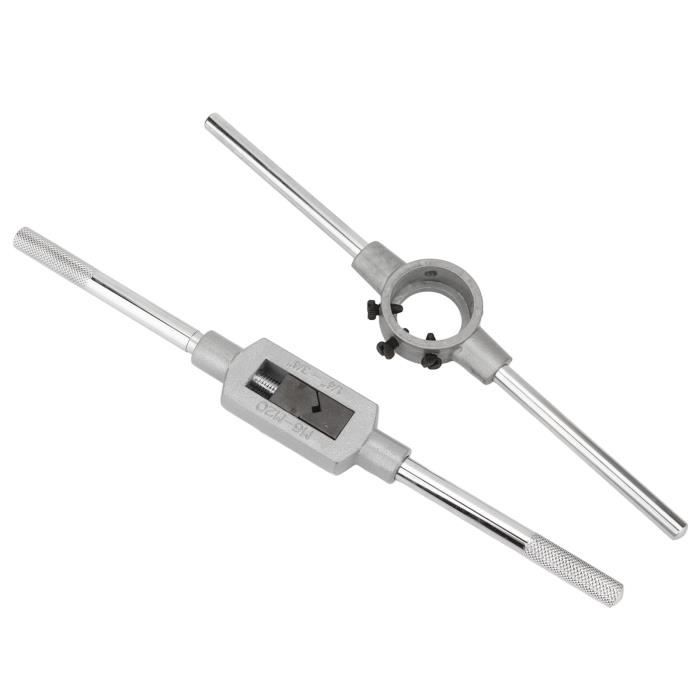 Filière Métrique M5x0.8 Filetage Gauche - Acier Allié 20mm - Sourcing Map
