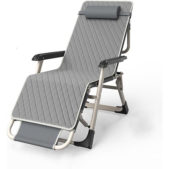 Chaise Longue de Plage Repose - Vert/Blanc - Chaises longues et Chaise Longue de Plage Repose - Vert/Blanc - Chaises longues et