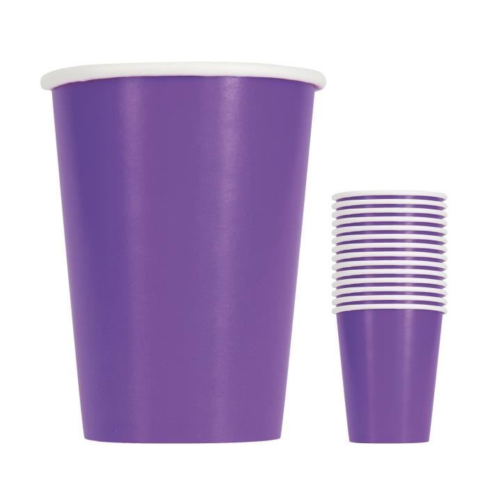 Lot De 12 Gobelets En Plastique Réutilisables De 250 Ml - 6 Couleurs Vives, Sans BPA, Pour Fêtes, Pique-nique, Camping