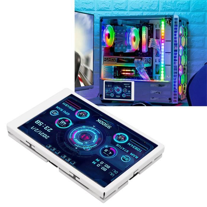 Mini Ecran Usb Mini écran USB - VBESTLIFE - Moniteur de température - 3,5 pouces ...