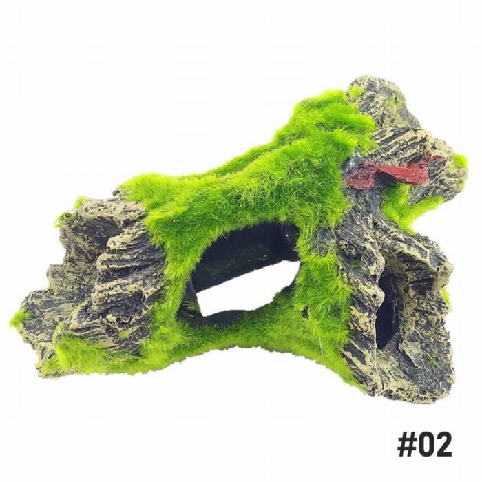 Comparer les prix de Décoration d'aquarium - Abri pour poissons et crevettes en résine - 14x9x6cm - Couleur comme indiqué