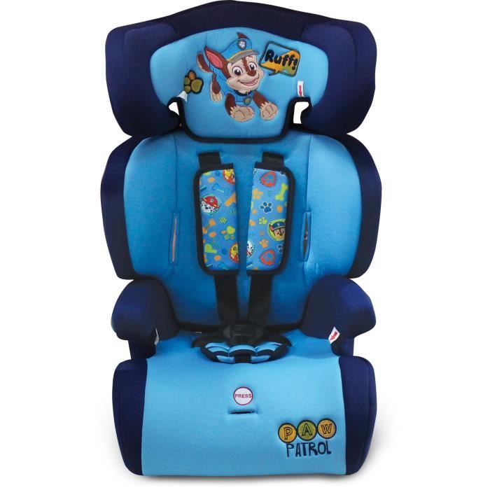 PAW PATROL Siege auto groupe 1 2 3 de 9 a 36 kg protege ceinture coussin nuque protege siege Achat Vente siege auto PAW PATROL Siege auto groupe 1 2 3