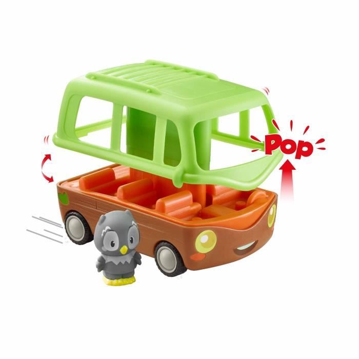 KLOROFIL Le bus aventure + 2 grands personnages inclus