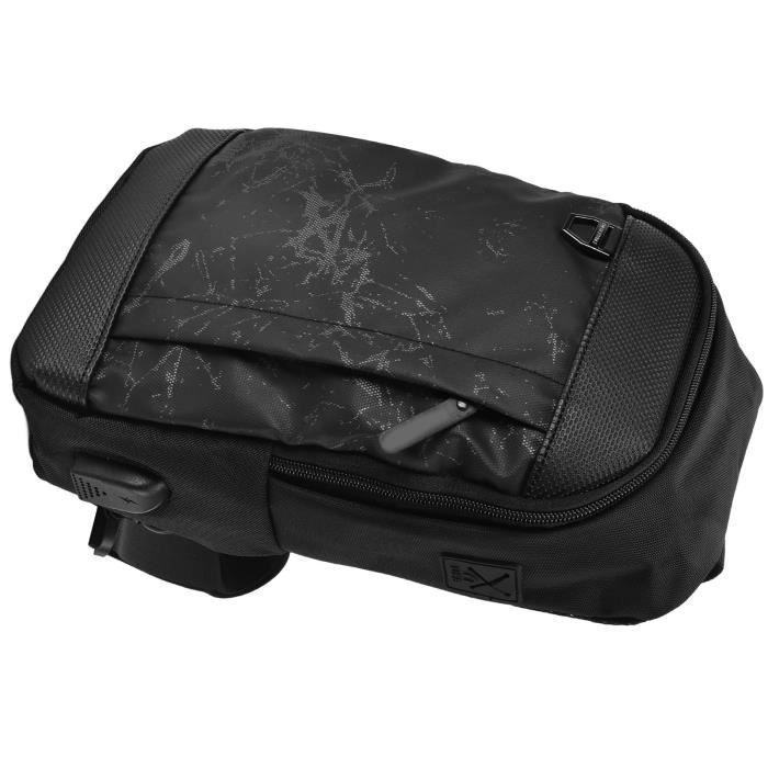 UBORSE Sac Bandoulière Antivol Sac de Poitrine Imperméable Sac à Dos pour Homme & Femme avec