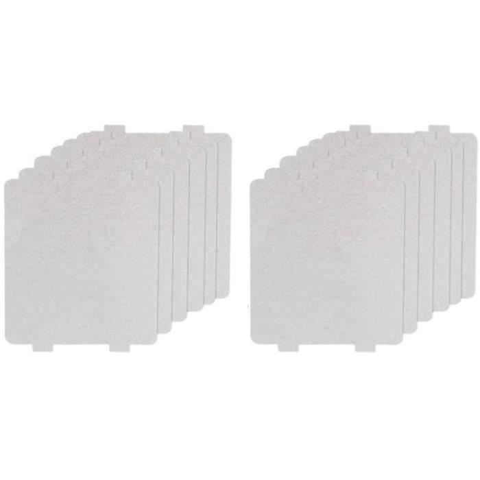 Disques De Mica Pour Micro-ondes - Lot De 6, 11.6x6.5 Cm, Protection Anti-éclaboussures