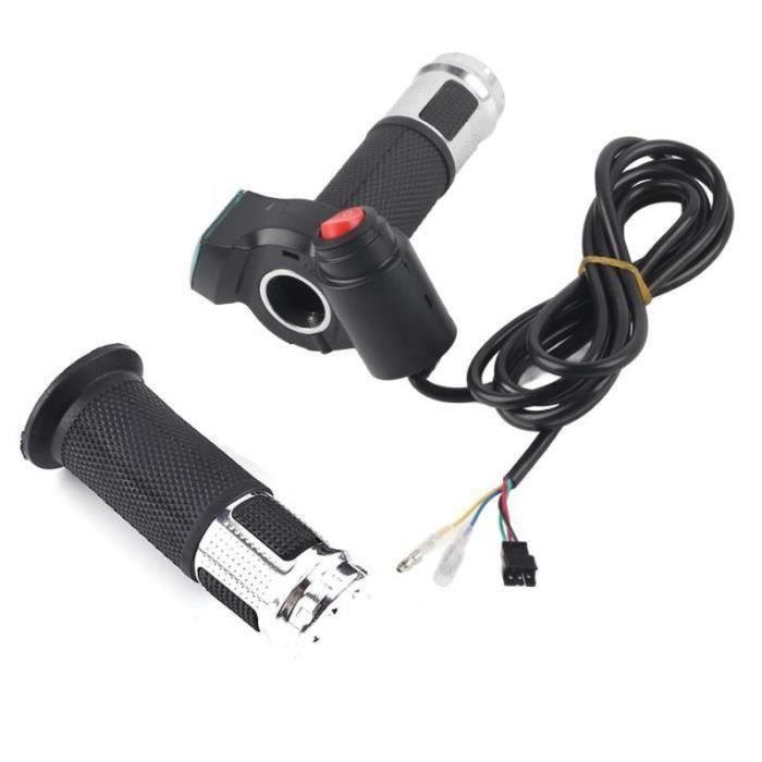 Poignées D’accélérateur 3 Vitesses Pour Vélo électrique – Universelles 22 Mm, Réglage Précis Et Confortable