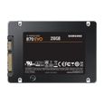 SAMSUNG 870 EVO Series 2.5" 250GB SATA III V-NAND Internal Solid State Drive (SSD) MZ-77E250B/AM-1