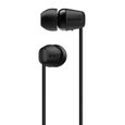 SONY WI-C200 Ecouteurs intra-auriculaires Bluetooth sans fil - Style tour de cou - Bleu-1