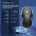 TOSIMA W3 Robot Nettoyeur Vitre - Gicler l'eau Automatique -  Télécommandé-1