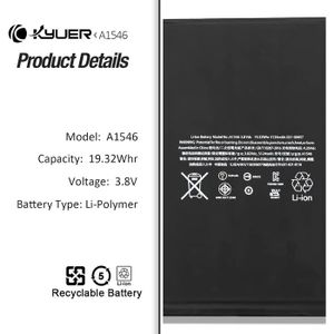 Batterie A1445 pour batterie Apple iPad mini