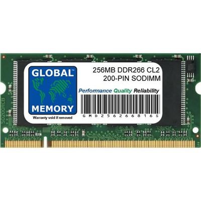 Lot de 2 barrettes RAM DDR1 PC2100 2 x 256MB (512MB au