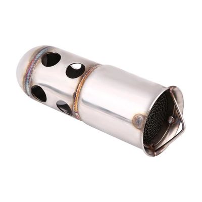 Silencieux Inox Db Killer TOTMOX Silencieux D'échappement De Moto 45MM Argent, 1PC Universel Pour Pot D'échappement De Moto Silencieux Déflecteur Silencieux Court Silencieux Moto Laine De Roche Silencieux Inox Db Killer TOTMOX Silencieux D'échappement De Moto 45MM Argent, 1PC Universel Pour Pot D'échappement De Moto Silencieux Déflecteur Silencieux Court Silencieux Moto Laine De Roche
