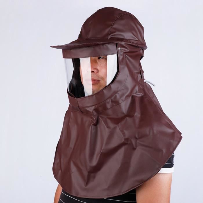 Casque De Sablage Avec Alimentation En Air, Résistant à L'écrasement, Combinaison Légère, Lentille Double Couche, Vue Large, Rainure De Guidage, Protection De Capot De Sablage