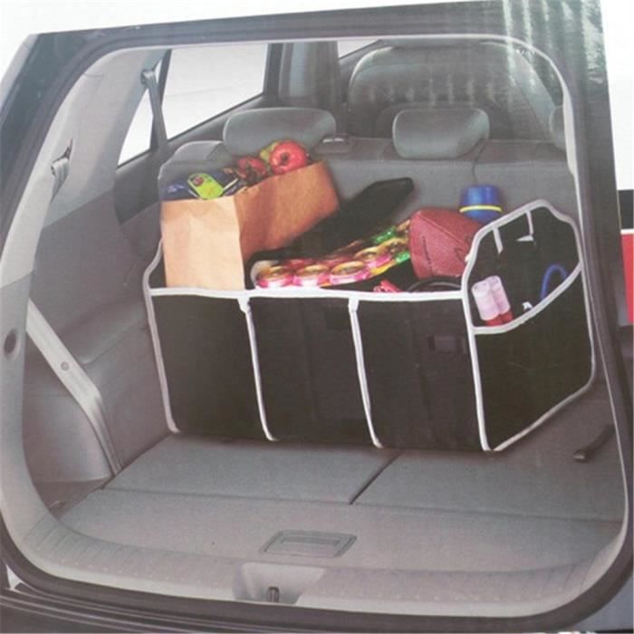 Acheter Haute capacité coffre de voiture siège arrière coffre sac de  rangement organisateur poche étanche Oxford boîte de rangement organisateur  rangement rangement accessoires intérieurs