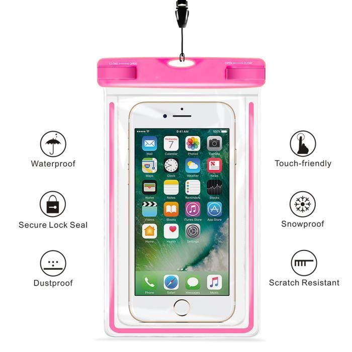 Pochette etanche top iphone 7 plus