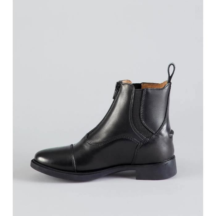 Boots cuir graissé Junior : Boots Equitation - Le Paturon