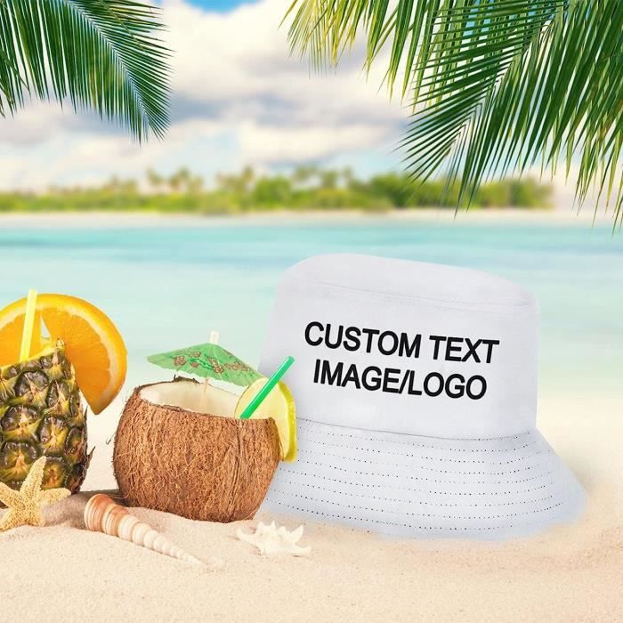 Chapeau Bob Personnalis Homme Femme t P cheur Chapeau De Soleil