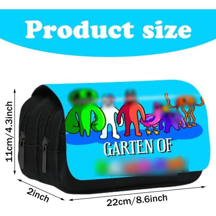 Cartoon Trousse À Crayons Trousse Scolaire Pour Enfant 2 Compartiments