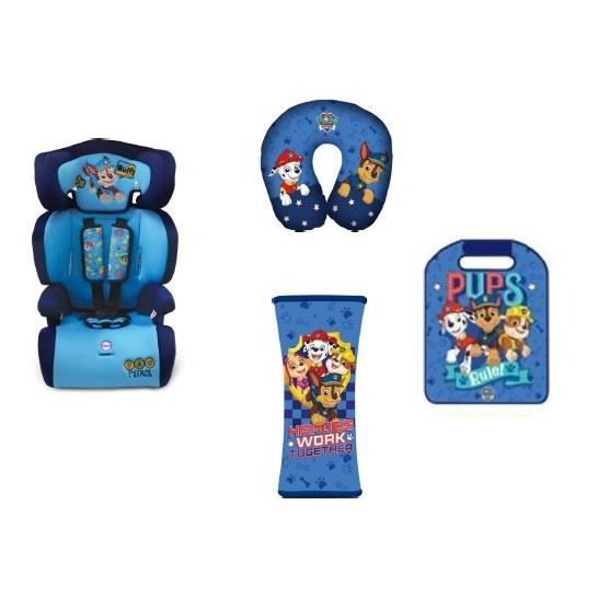PAW PATROL Siege auto groupe 1 2 3 de 9 a 36 kg protege ceinture coussin nuque protege siege Achat Vente siege auto PAW PATROL Siege auto groupe 1 2 3