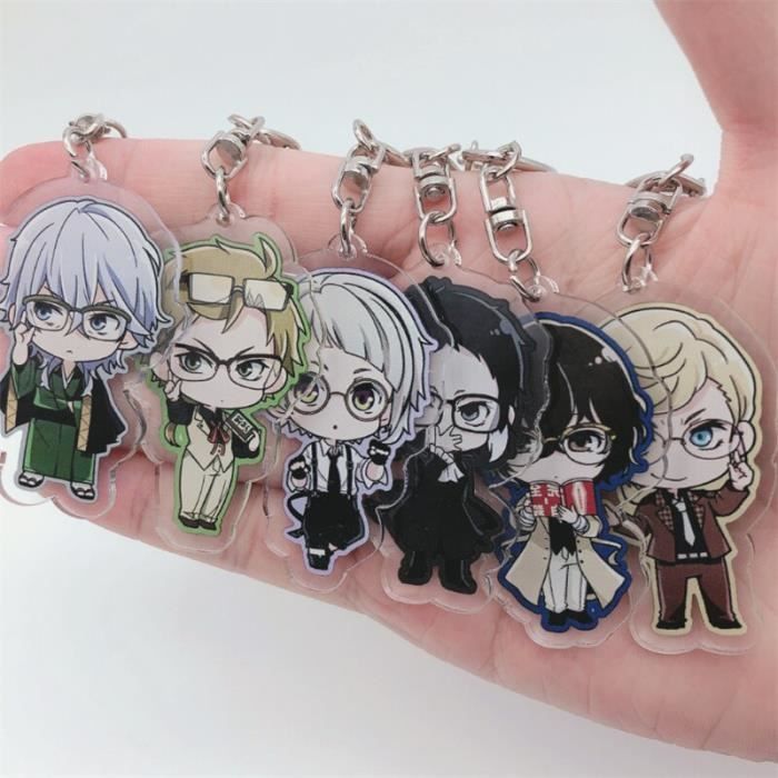 Porte-clés Cosplay En Acrylique, Inspiré Du Dessin Animé De Tokyo Vengeurs Manjiro Ken Takemichi Hinata Atsushi Chibi Pendentif Pour Fans Cadeau