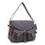 Grand Sac cuir avec RabatCourier sign/é Catwalk Collection