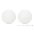 6Pcs-Jeu REGAIL Balles de Tennis de Table en Plastique ABS 3 Étoiles pour Sports Entraînement de Ping-Pong( blanc )-FAS-2