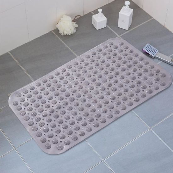 Tapis De Douche Avec Ventouses Et Poils En Silicone – Nettoyant Et Massant Pour Les Pieds | Antidérapant, Séchage Rapide