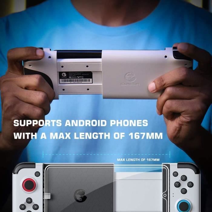 Manette GameSir X2s Type-C - Contrôleur Mobile Pour Jeux Cloud Et Téléphones Pliables