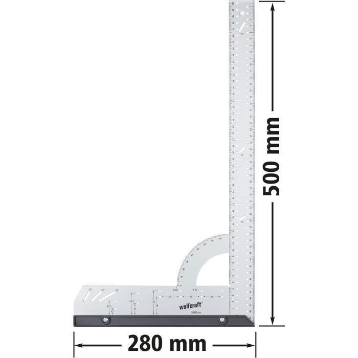 5206000 Equerre Multifonction | Equerre De Menuisier 4-En-1 | Longueur ...