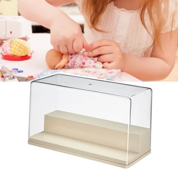 Boîte D’exposition Acrylique Transparente – Housse De Protection Pour Poupée – Vitrine étanche Poussière