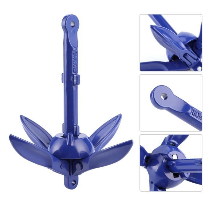 Ancre Marine Pour Canoë, Kayak Ou Bateau, En Alliage D'aluminium, Neuve