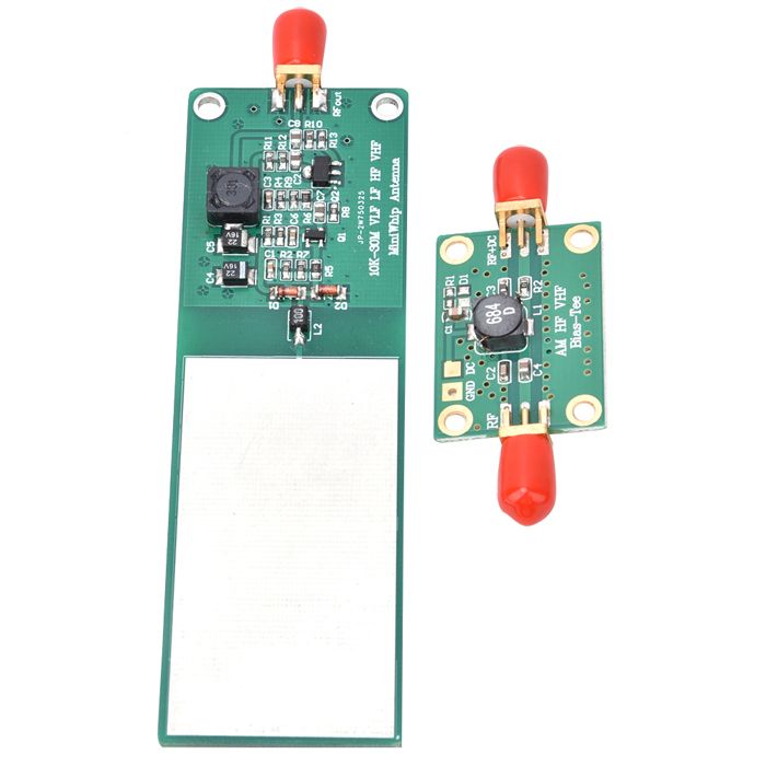 Antenne Active Mini Fouet Pour Ondes Courtes (MF/HF/VHF) - Accessoire Radio Récepteur, Neuve