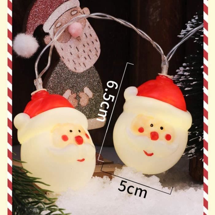 Acheter PDTO Guirlande de perles de baies de Noël Guirlande lumineuse à  piles Décor de fête à la maison