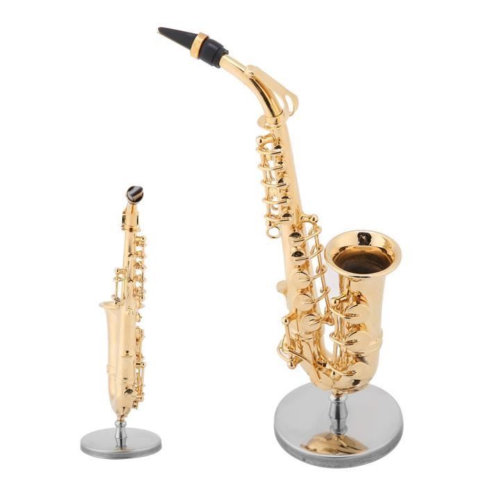 SUPVOX Kit De Saxophone De Poche Jouet Saxophone Jouet De Saxophone En  Plastique Saxophone Professionnel Trompette De Poche ?te Instrument De  Musique