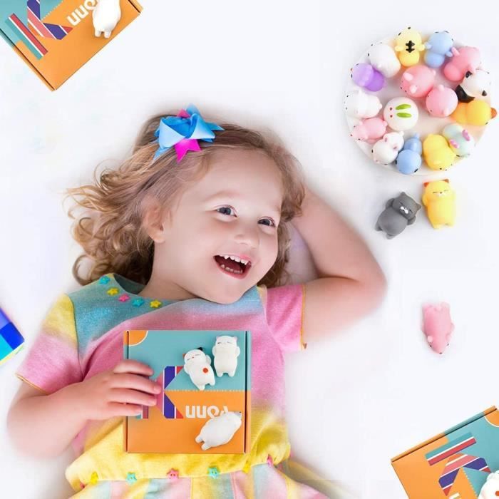 Soulagement du stress Mini mignon TPR doux Mochi Squeeze animaux Squishies  Jouet - Chine Jouet et jouet pour enfants prix
