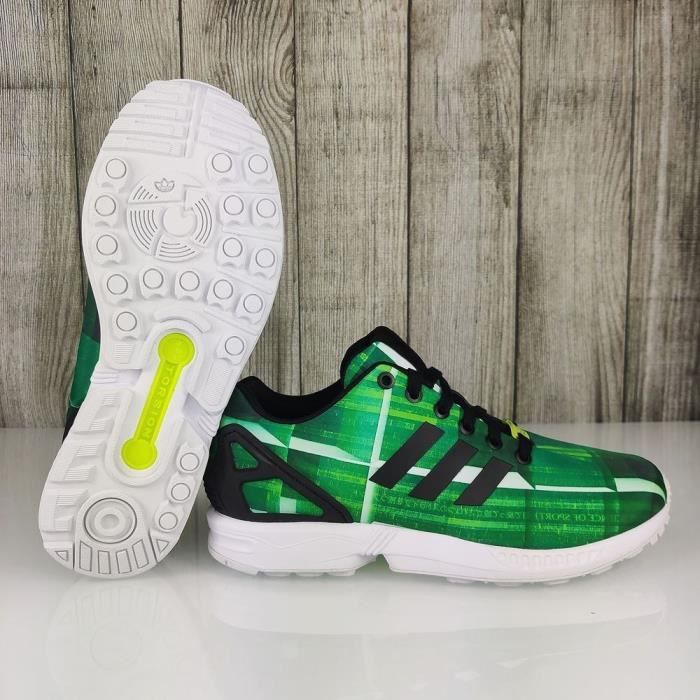 Adidas zx store flux homme verte