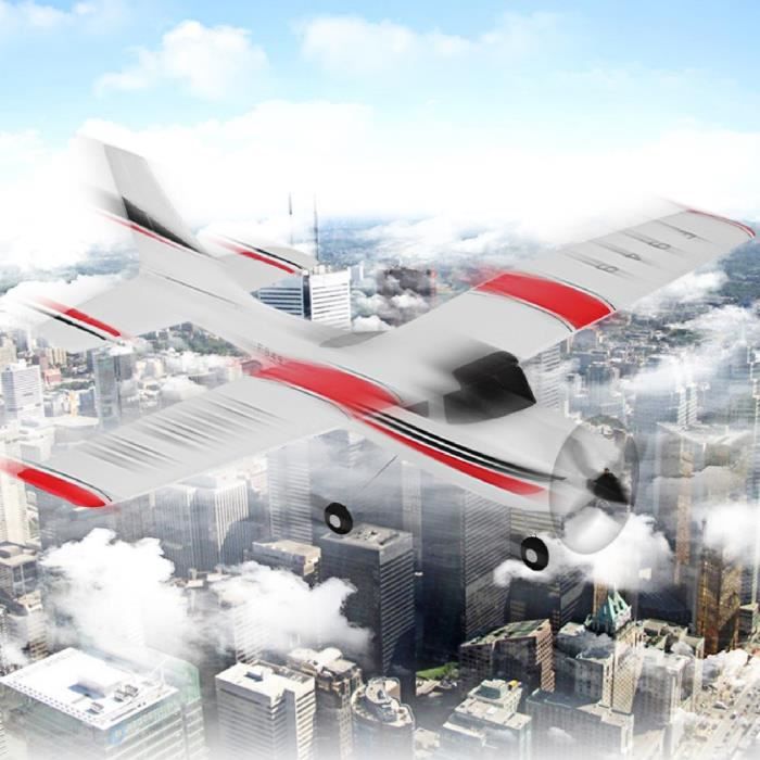 SAYZON P707pro Avión RC para Adultos 3 Canales 3D6G Mejorado de 2,4 GHz, ala Fija, CESSNA-182 Avion Teledirigido con 1020 Motor (2BSL SAYZON P707pro Avión RC para Adultos 3 Canales 3D6G Mejorado de 2,4 GHz, ala Fija, CESSNA-182 Avion Teledirigido con 1020 Motor (2BSL