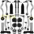 Kit bras de suspension avant - arriére compatible BMW 5 E60 E61 composé de 24 pièces-0