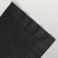 5 Papier Fête Serviettes En Dentelle Noir Pack de 5 3 Plis De Luxe Tissu Serviettes