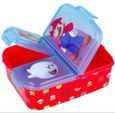 Super Mario multi-compartment snack box, sandwich box , boite repas , gouter enfants, multi compartiments-0
