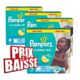 494 Couches Pampers Active Baby Dry taille 4-0