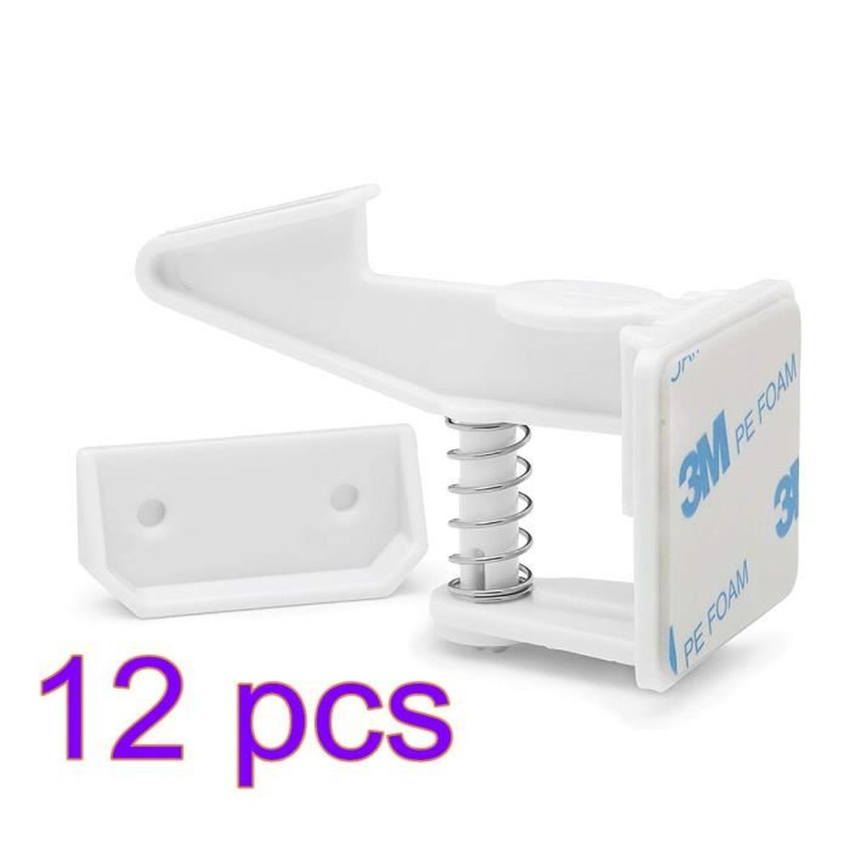 Bebe Securite Verrouillage Bloque Placard Serrures Securite Enfant Verrous Pour Tiroir Armoire 12 Verrous Cdiscount Puericulture Eveil Bebe