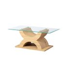 INTERLINK Inter Link Table basse X-TYPE chêne sauvage MDF