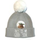 Heroes Inc The Mandalorian The Enfant' This Is My Good Côté 'Bonnet à Pompon Gris