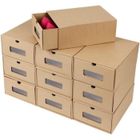 CHANGM MVPower 20 PCS Boîte à Chaussures en Papier EpaisKraft Boîte de Rangement avec TiroirBoîte Carton pour ChaussuresLinges Jouets