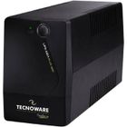 Tecnoware Onduleur 900VA pour PC/Modem, protection surtension et coupure pour PC, modem, vidéosurveillance, NAS, POS